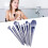 10pcs Makeup Brush Set Soft Hair Eyeshadow Powder Blush 5