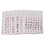 6 Stuks 3D Bloem Nagelstickers DIY Manicure 4