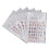 6 Stuks 3D Bloem Nagelstickers DIY Manicure 2