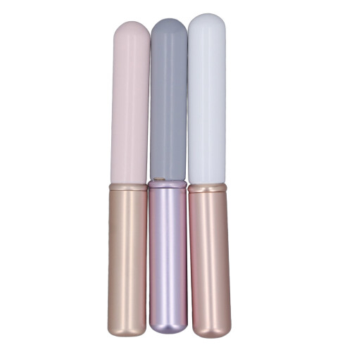 3er Lippen-Smudge-Pinsel Weiche Borsten Mischpinsel mit Deckel