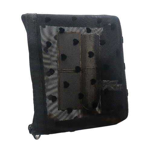 Hartpatroon Makeuptas Ademend Mesh met Rits 2