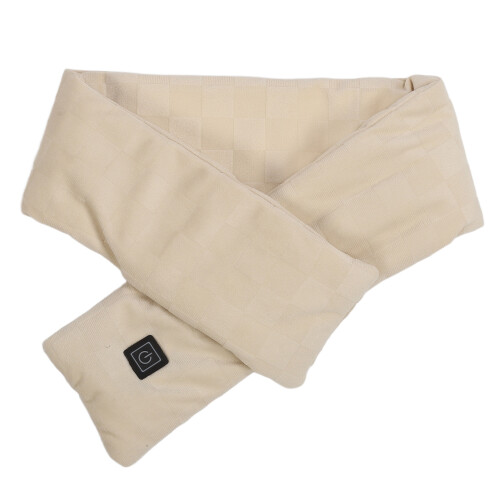 (Beige) Heizschal USB, 3 Stufen einstellbar, Schwarz