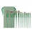 13pcs Synthetic Fluffy Makeup Brushes Set Green 1