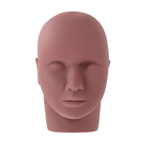 Practice Mannequin Head Washable Reusable Portable for Makeup Massage