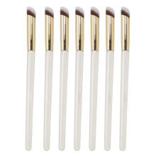7 Pcs Concealer Brush Soft Fiber Wood Handle Angled Contouring