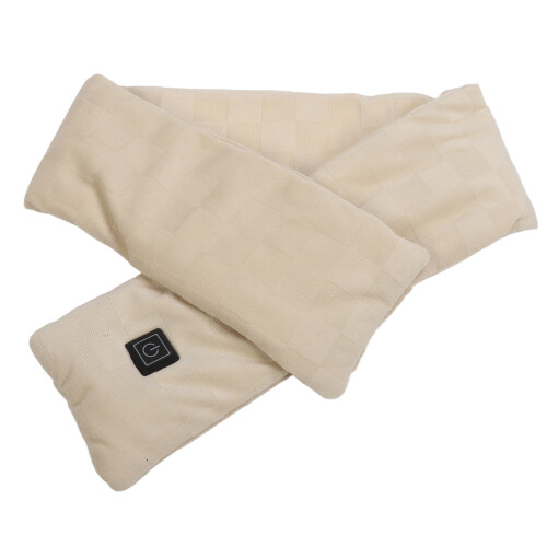 (Beige) Heizschal USB, 3 Stufen einstellbar, Schwarz 1