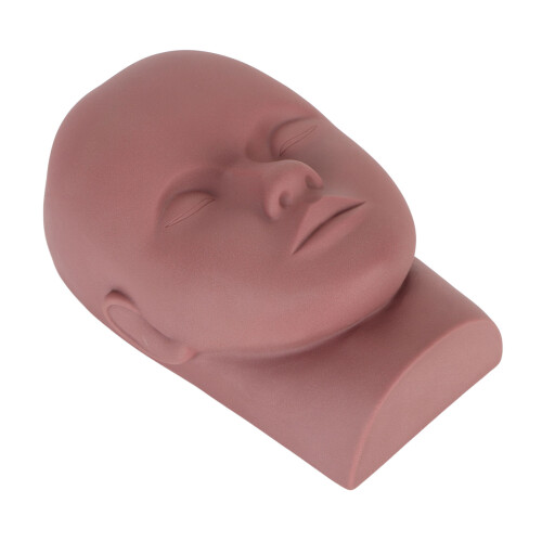 Practice Mannequin Head Washable Reusable Portable for Makeup Massage 1