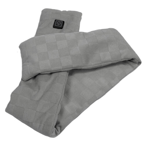 (Grey) Heizschal USB, 3 Stufen einstellbar, Schwarz 2