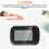 LCD Pedometer with Lanyard 7-Day Memory Steps 3