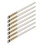 7pz Spazzole Cera Fibra Legno Angolate 4