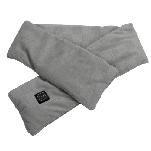 (Grey) Heizschal USB, 3 Stufen einstellbar, Schwarz 1