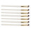 7pz Spazzole Cera Fibra Legno Angolate 2
