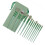 13pcs Synthetic Fluffy Makeup Brushes Set Green 2