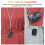 LCD Pedometer with Lanyard 7-Day Memory Steps 5