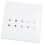 (White) Zwart Acryl Wimperpincet Houwer 3