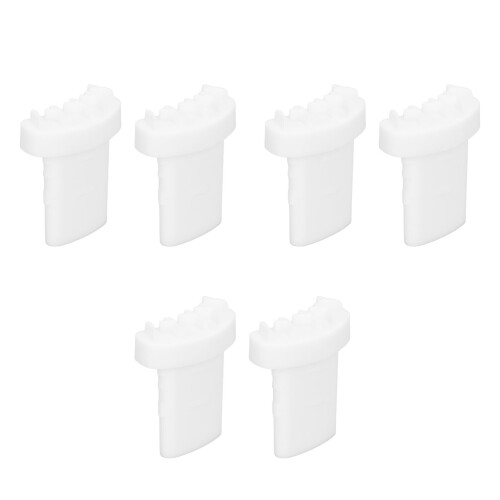 3x Siliconen Wimperstempel Set Wit 2
