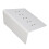 (White) Zwart Acryl Wimperpincet Houwer 2