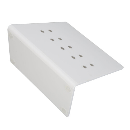 (White) Zwart Acryl Wimperpincet Houwer 1