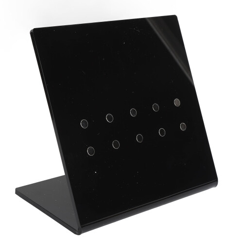 (Black) Zwart Acryl Wimperpincet Houwer 1