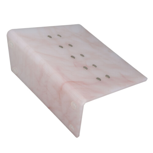(Pink) Zwart Acryl Wimperpincet Houwer 1