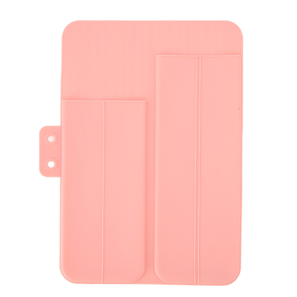Curling Iron Heat Resistant Mat Portable Silicone Holder Pouch