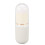 (White) Retractable Dense Bristle Powder Brush Compact Black 1
