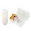 2pcs Liquid Foundation Brush Clear Base Soft Dense Loose Powder White 1