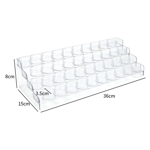 Color Pigment Rack Multi-Layer PC Acrylic Display Storage 1