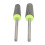 2pcs Tungsten Steel Tapered Drill Bits 5