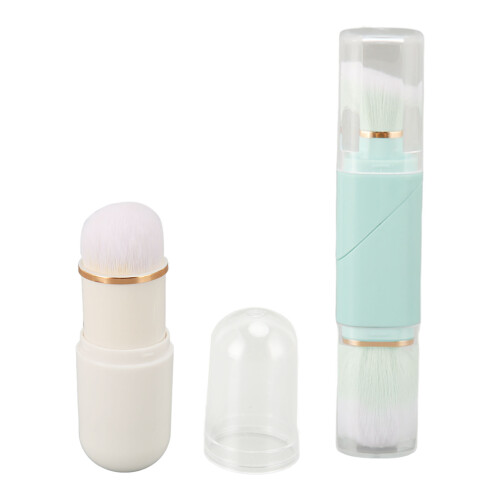 Double-ended telescopic powder/blush travel brush 2