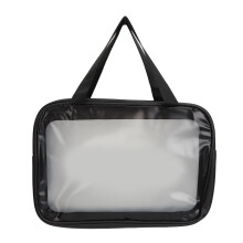 Klarer Kosmetikbeutel PVC transparent groß wasserfest