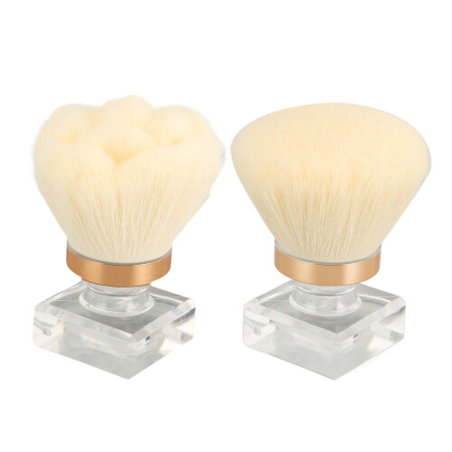Witte Bloem Make-upkwast Set 2