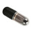 (Black) Retractable Dense Bristle Powder Brush Compact Black 5