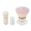 Make-up-Pinsel Kunstfaser transparenter Griff lose Puder Rouge 2