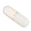 (White) Retractable Dense Bristle Powder Brush Compact Black 3