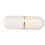 (White) Retractable Dense Bristle Powder Brush Compact Black 2