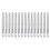 15pcs Silicone Lip Brush Transparent Handle Dustproof Lid Reusable 1