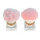 2x Draagbare Poederkwast Kristal 5