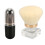 Powder Brush Cheek Blush White Bristle Round Head with Case 3