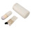 (White) 6-in-1 synth. make-up brush set foundation powder eye 2