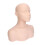 Mannequin Head with Shoulder PVC Makeup Wig Display 3