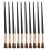 10pcs Sickle-Shaped Nose Shadow Brush with Soft Hair 1