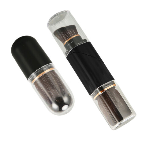 Doppelter Retractable-Puderpinsel mit 360-Drehung 2