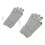 (Grey) USB-Heizhandschuhe gestrickt abnehmbar Grau Herbst Winter 3