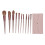 Makeup Brush Set for Powder, Concealer, Eyeshadow & Blush 1