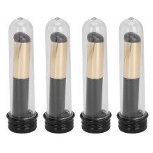 4PCS Concealer Brush Round Head Mini Silicone Lip Balm Brush