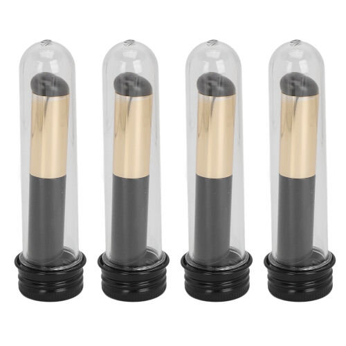 4er Concealer Pinsel Mini Silikon Lippenstift Pinsel