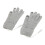 (Grey) USB-Heizhandschuhe gestrickt abnehmbar Grau Herbst Winter 5