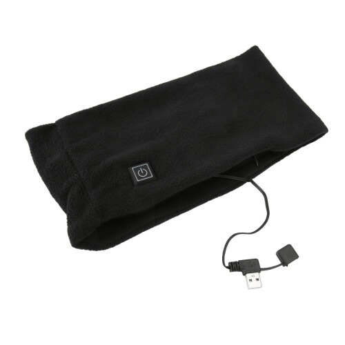 Beheizter Schal Polyester USB 3 Stufen einstellbar schwarz 1