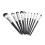 10PCS Makeup Brush Set Foundation Eye Blush 2